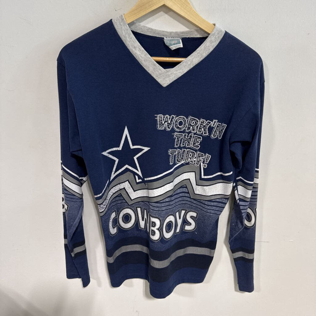 COWBOYS WORK'N LONGSLEEVE TEE SZ L