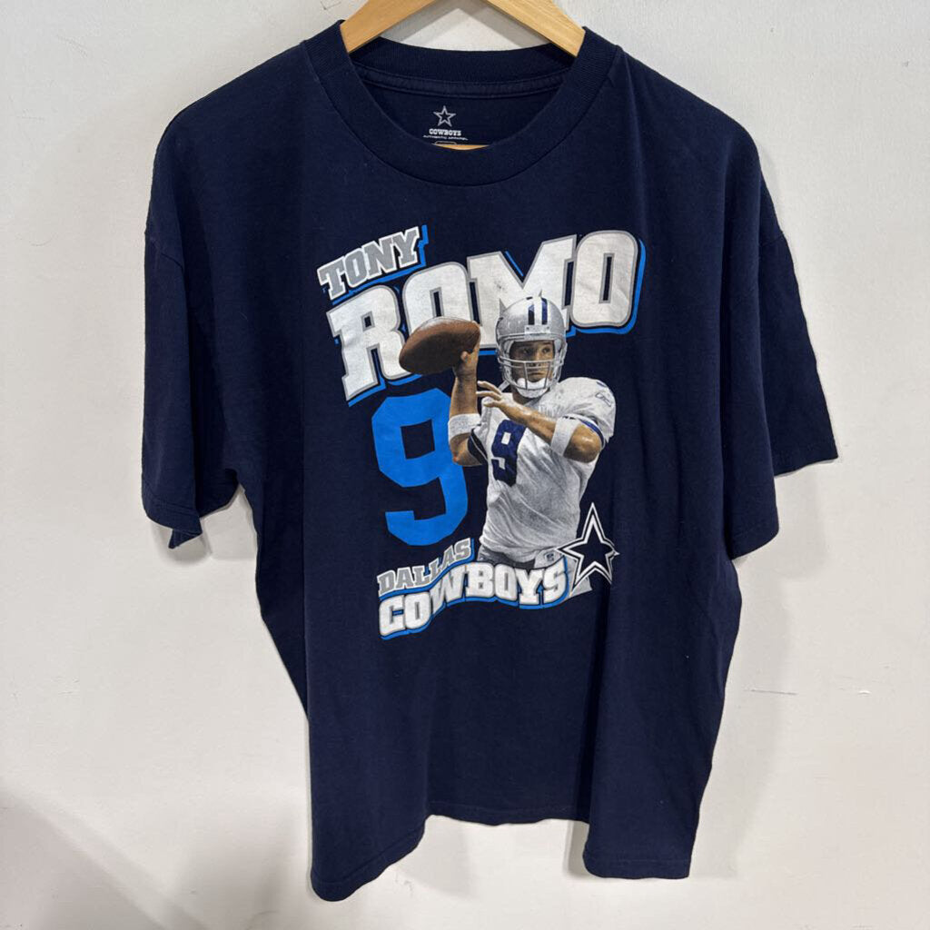 TONY ROMO TEE SZ L