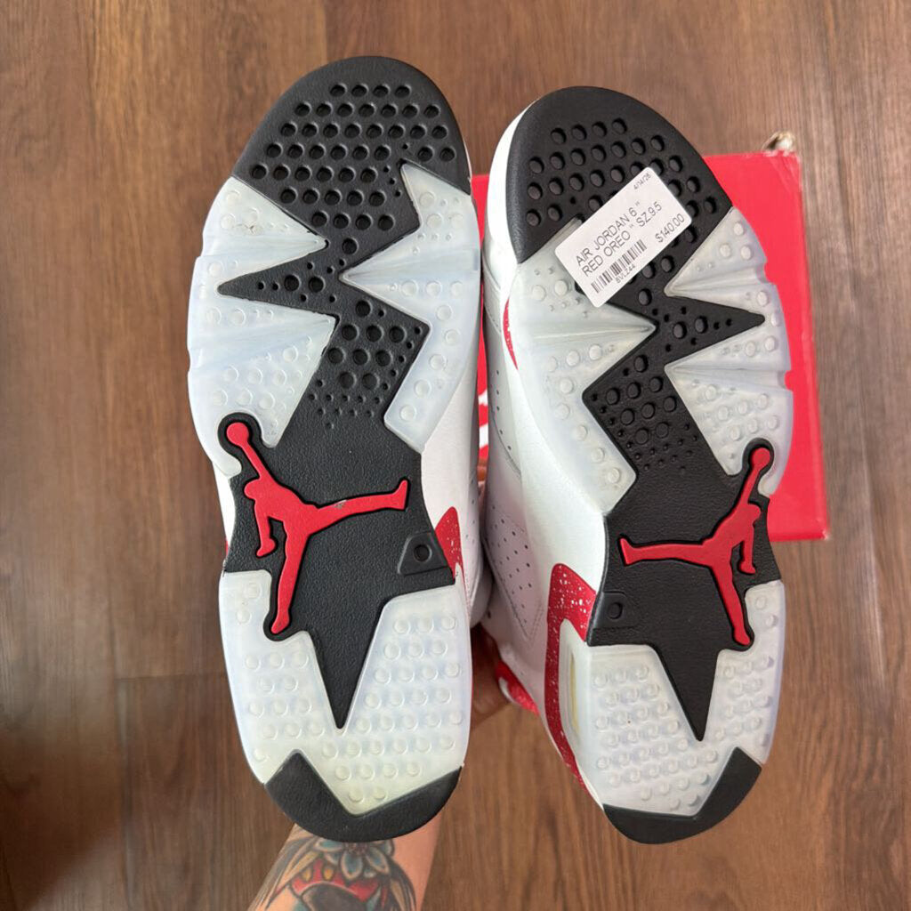 AIR JORDAN 6 " RED OREO " SZ.9.5