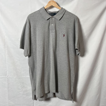 Grey Polo Button up Sz. XXL