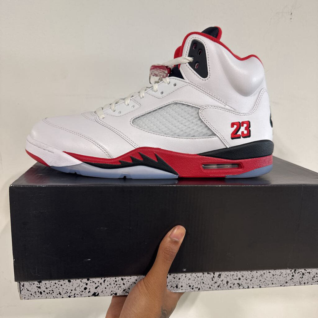 JORDAN 5 FIRE RED SZ 14