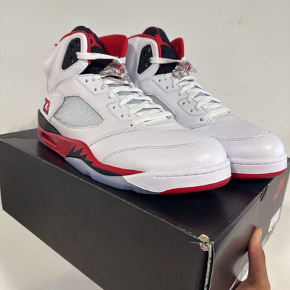JORDAN 5 FIRE RED SZ 14