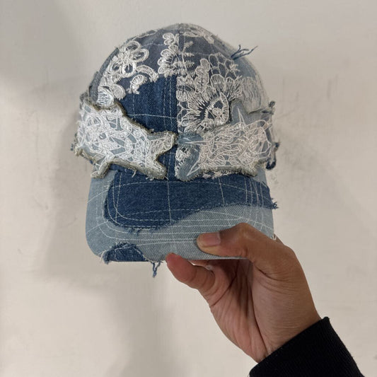 WHO DECIDES WAR DENIM HAT