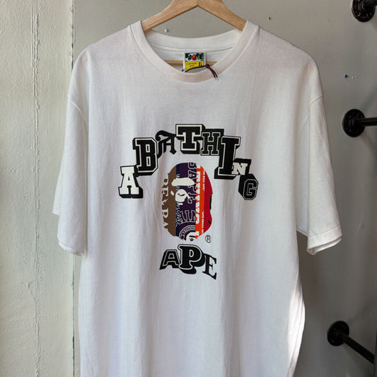 BATHING APE ABSRACT APE HEAD SZ. XL