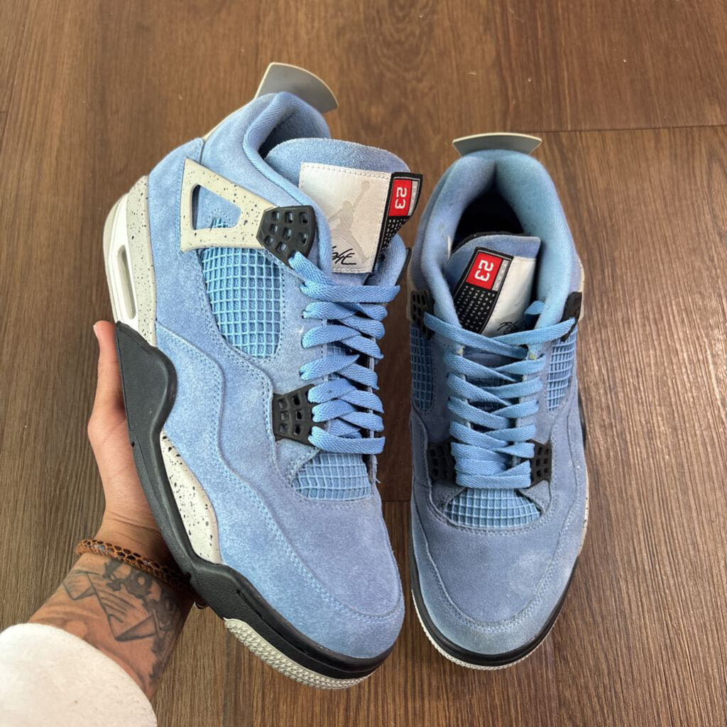 AIR JORDAN 4 " UNC " SZ. 11.5 ( NO BOX )