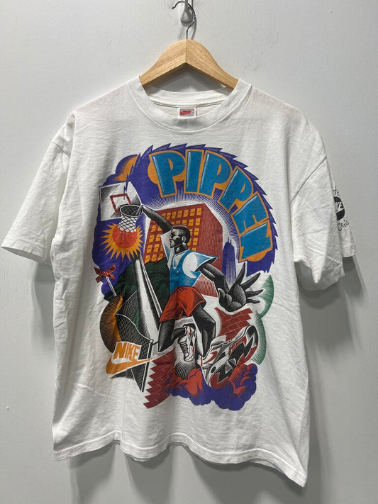 VINTAGE NIKE PIPPIN TEE SZ L