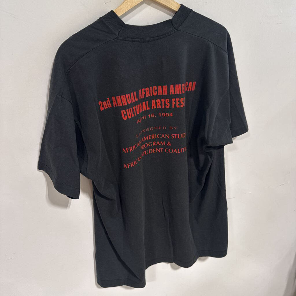 VINTAGE AFRICAN FEST TEE SZ XL