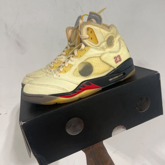 AJ5 OFF WHITE SZ 12.5