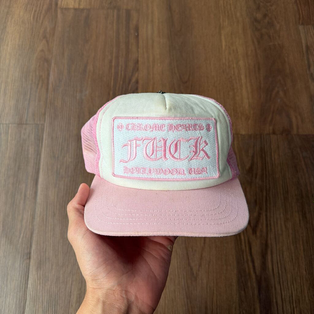 VINTAGE CHROME HEARTS TRUCKER OS