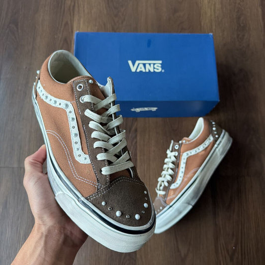 VANS PEARLIZED BROWN SZ. 13