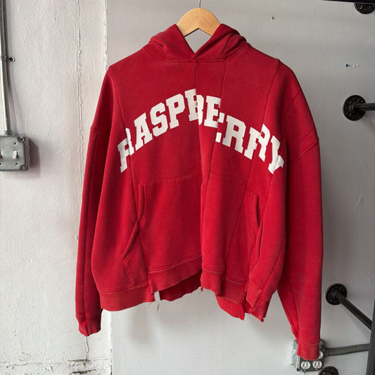 RASPBERRY HODIE RED SZ. S