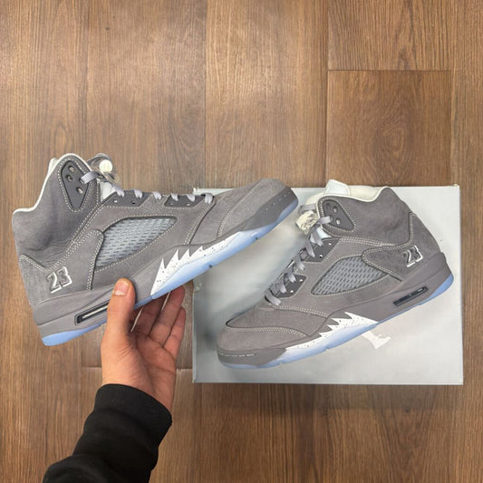 WOLF GREY JORDAN 5 SZ 11.5 (BOX)