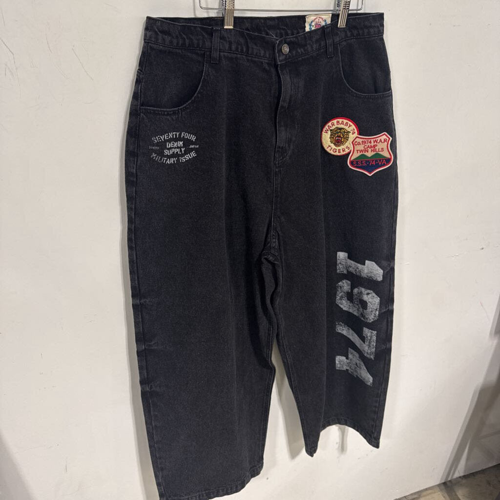 74 WAR DENIM SZ L