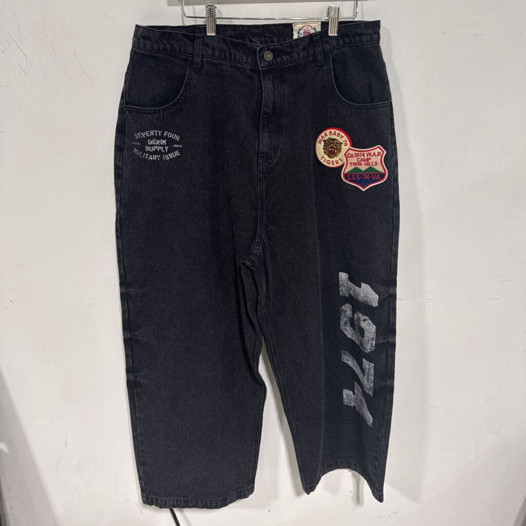 74 WAR DENIM SZ L