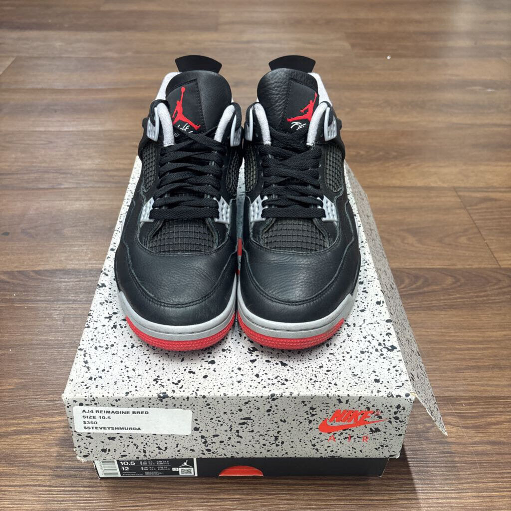 REIMAGINED BRED JORDAN 4 10.5 (BOX)