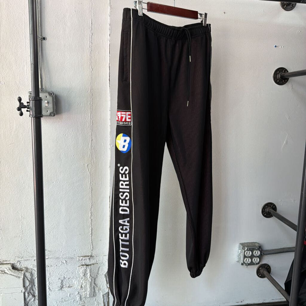 BOTTEGA DESIRES TRACK PANTS SZ. L