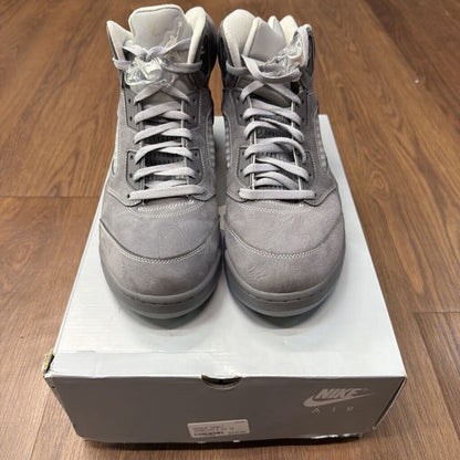 WOLF GREY JORDAN 5 SZ 12 (BOX)