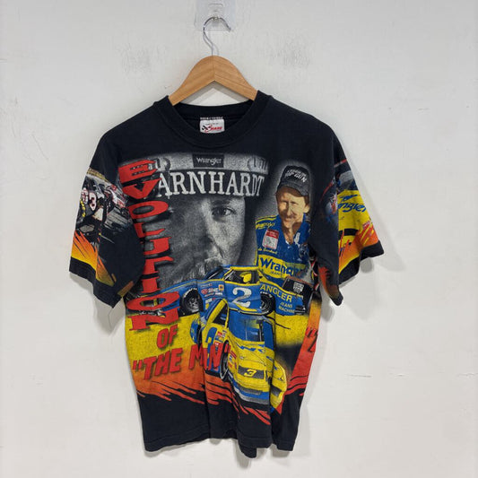 ARNHARDT WRANGLER RACER VINTAGE TEE SZ MEDIUM
