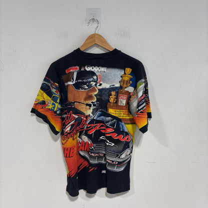 ARNHARDT WRANGLER RACER VINTAGE TEE SZ MEDIUM