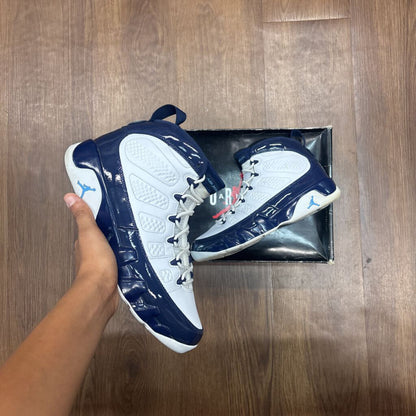 JORDAN 9 PEARL BLUE SZ 10.5