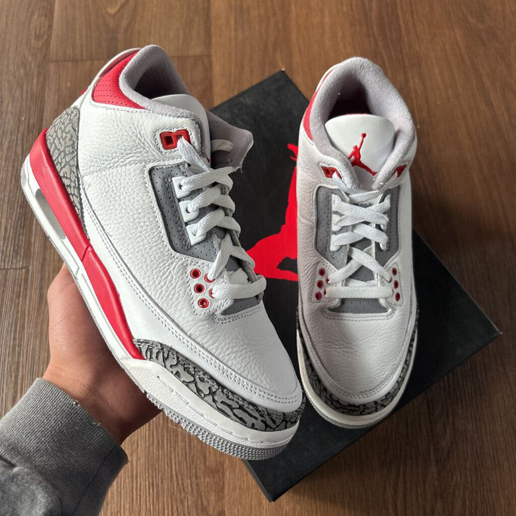 JORDAN 3 FIRE RED SZ. 6