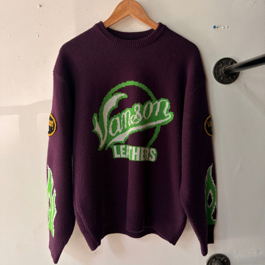 SUPREME VANSON SWEATER SZ.M
