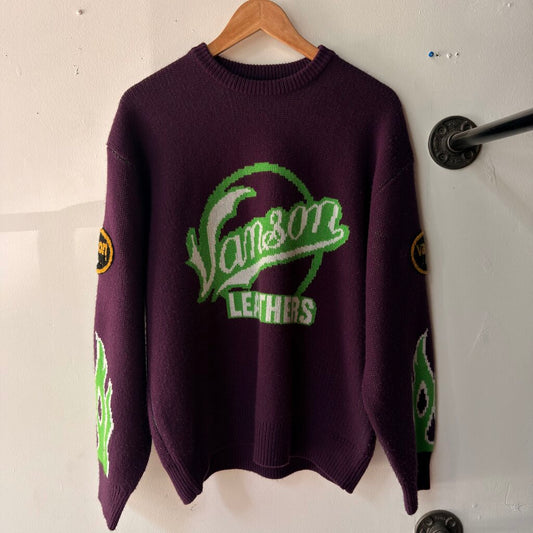 SUPREME VANSON SWEATER SZ.M