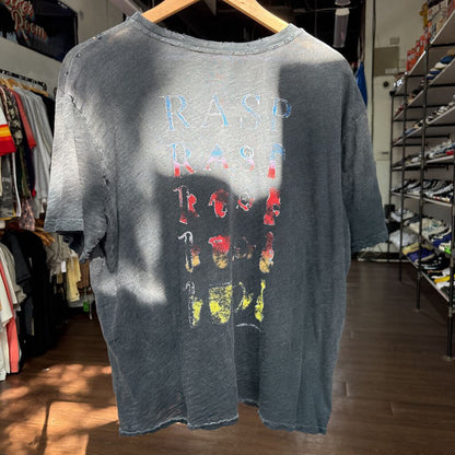 RASPBERRY WASHED TEE SZ S