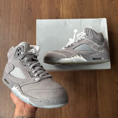 AIR JORDAN 5 " WOLF GREY " SZ.9.5