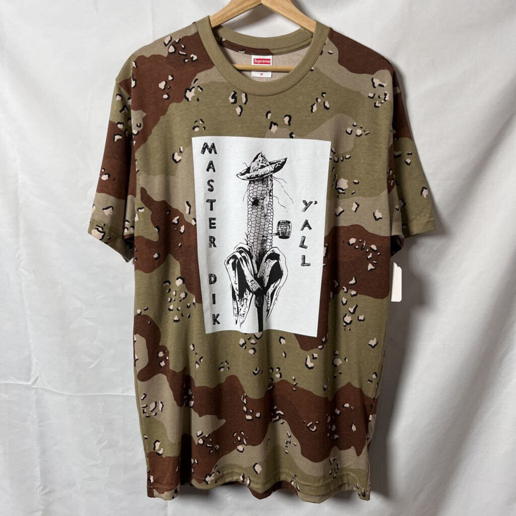 Supreme Camo Corn Tee Sz. M