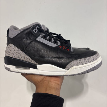 AIR JORDAN 3 " BLACK CEMENT " SZ. 7