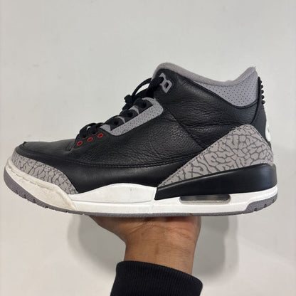AIR JORDAN 3 " BLACK CEMENT " SZ. 7