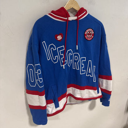 ICE CREAM JERSEY HOODIE SZ S
