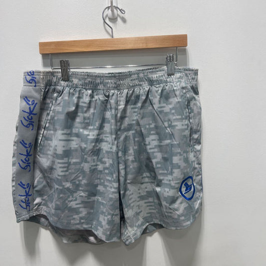 SICKO SHORTS SZ XL GREY CAMO