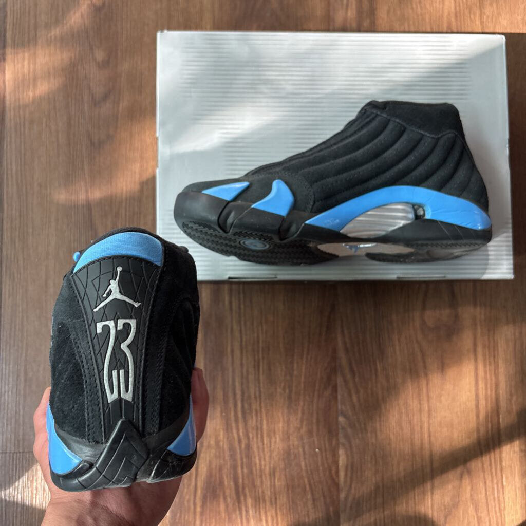 JORDAN 14 POWDER BLUE SZ. 9