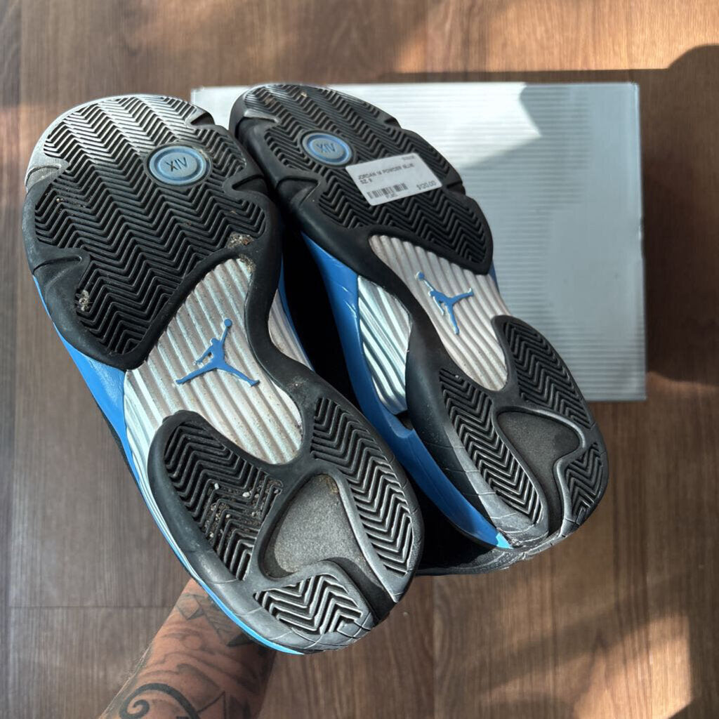 JORDAN 14 POWDER BLUE SZ. 9