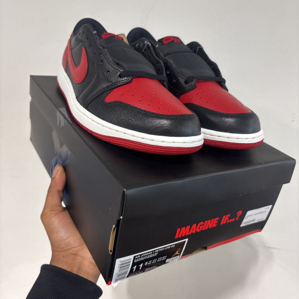 JORDAN 1 LOW BANNED SZ 11.5