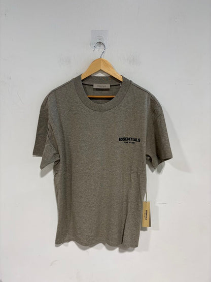 ESSENTIALS TEE DARK GREY SZ M