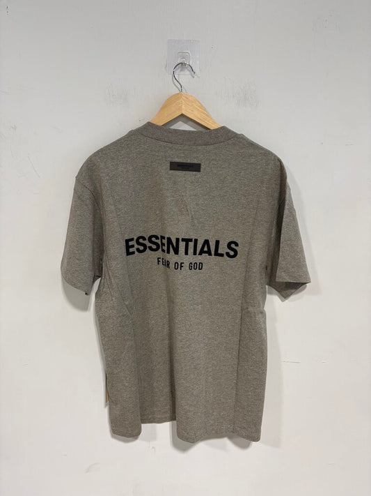 ESSENTIALS TEE DARK GREY SZ XL