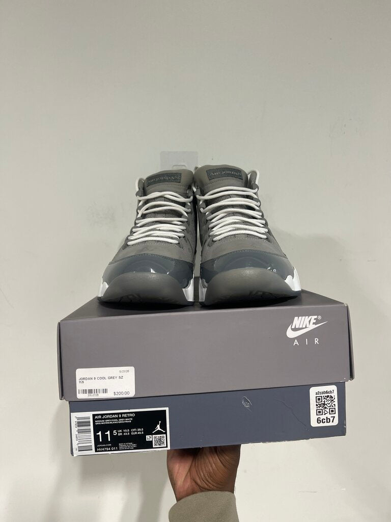 JORDAN 9 COOL GREY SZ 11.5