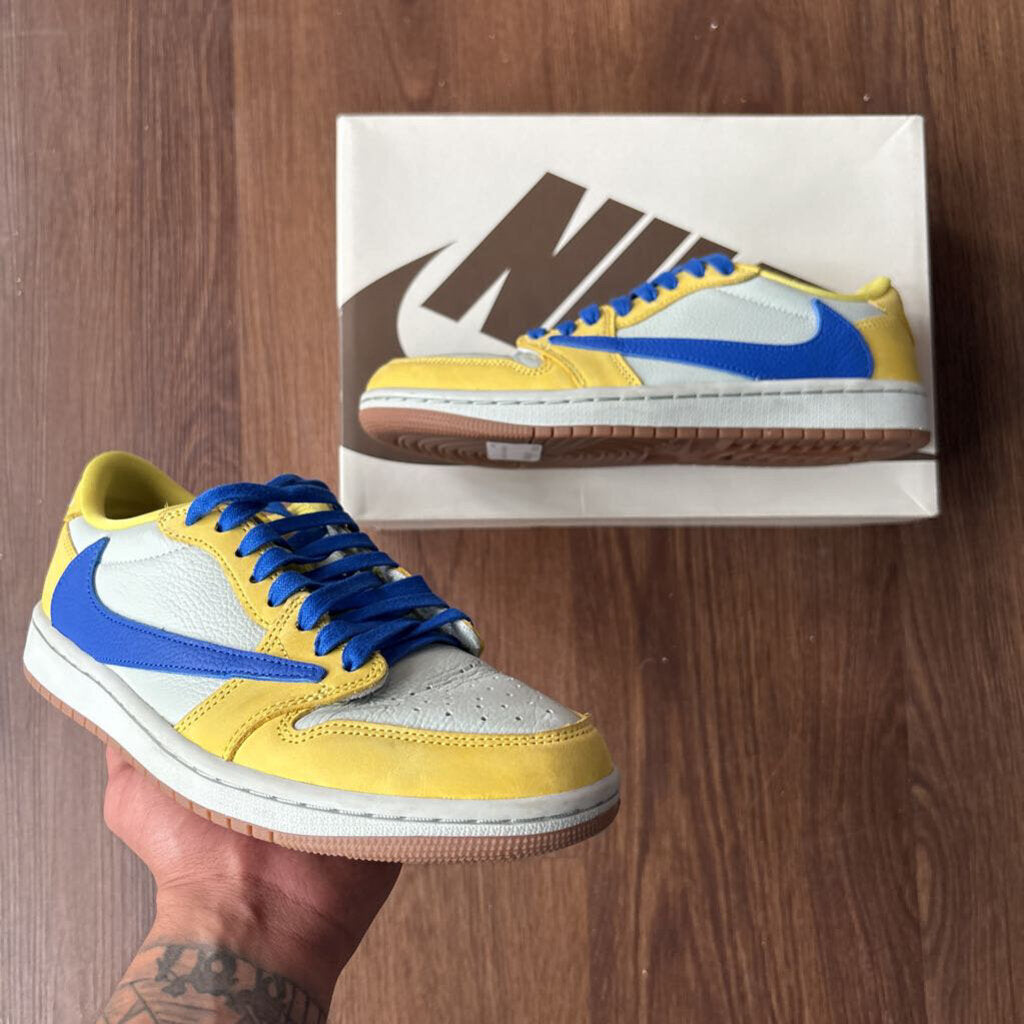 TRAVIS SCOTT CANARY SZ 7
