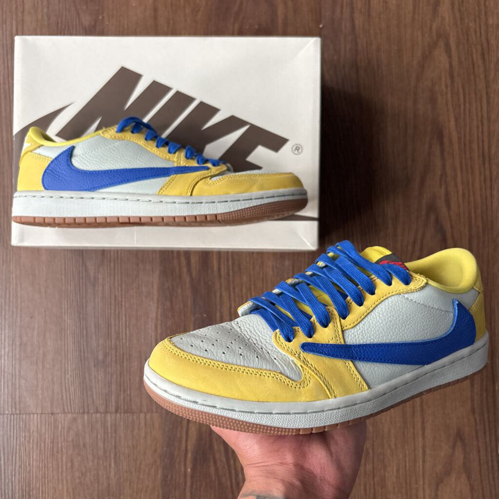 TRAVIS SCOTT CANARY SZ 7