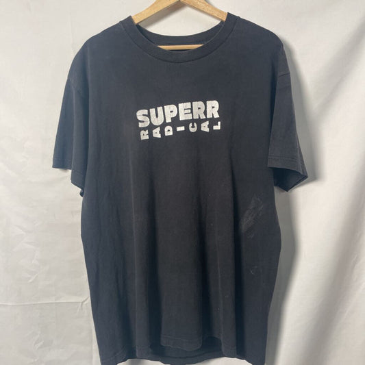 Super Radical Black Tee Sz. L