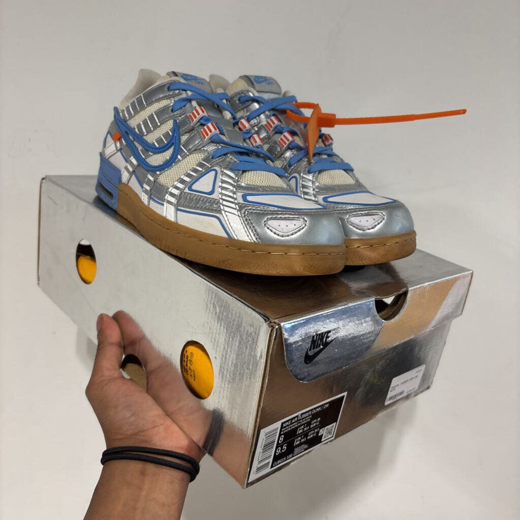 NIKE OW RUBBER DUNK UNC SZ 8