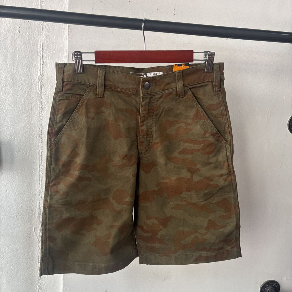 CARHARTT CAMO SHORTS SZ.30