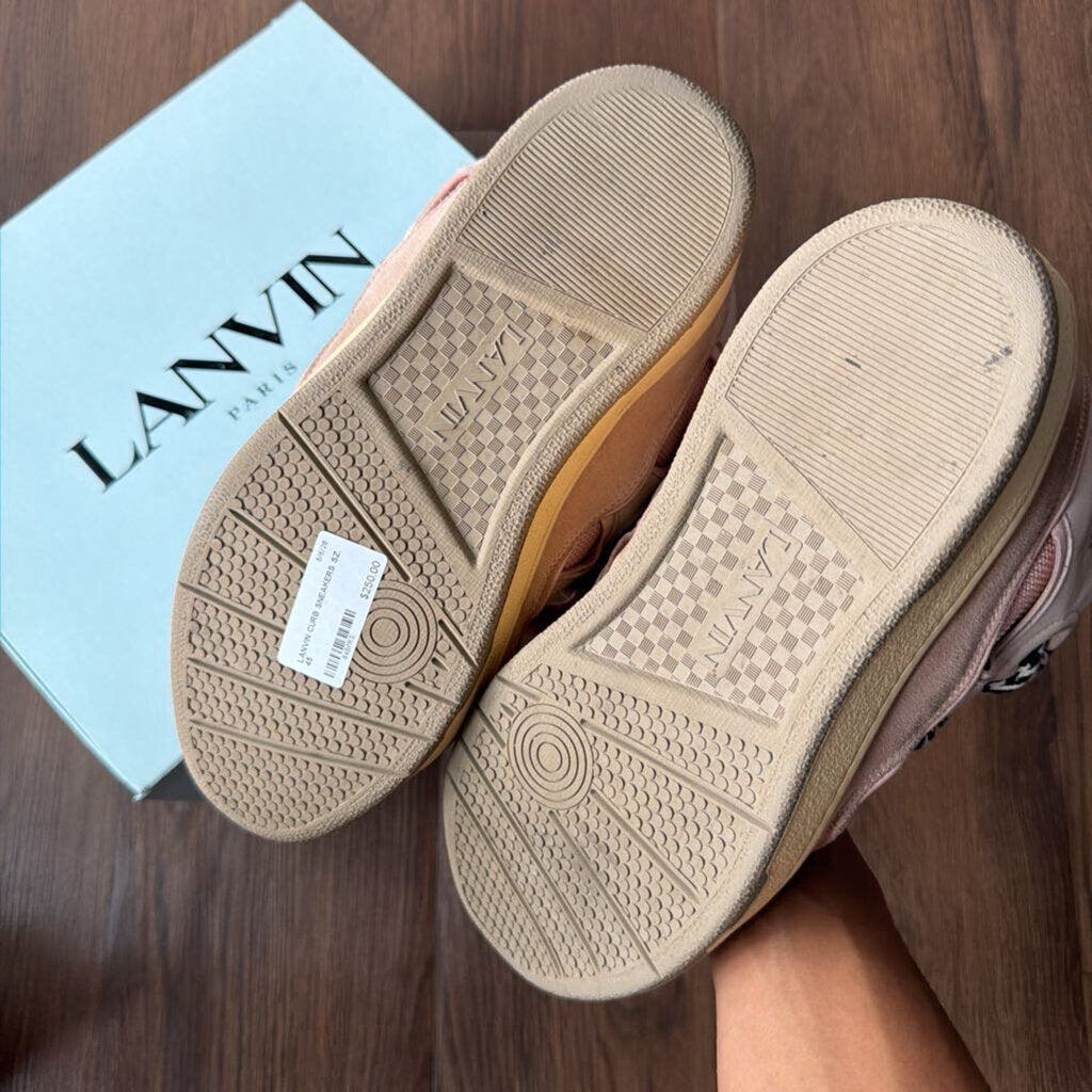 LANVIN CURB SNEAKERS SZ. 45