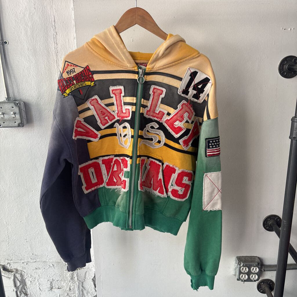 VALE DREAM MULTI PATCH HOODIE SZ.S