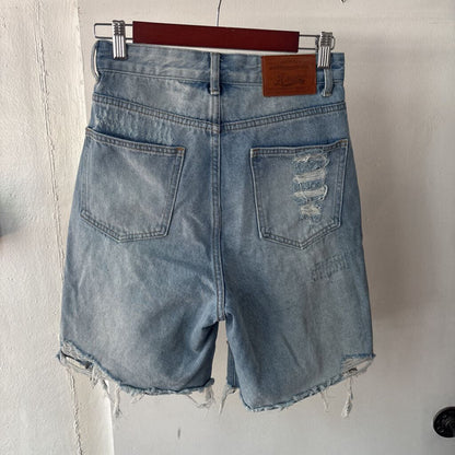 DENIM RHINESTONE AE JORTS SZ. 26