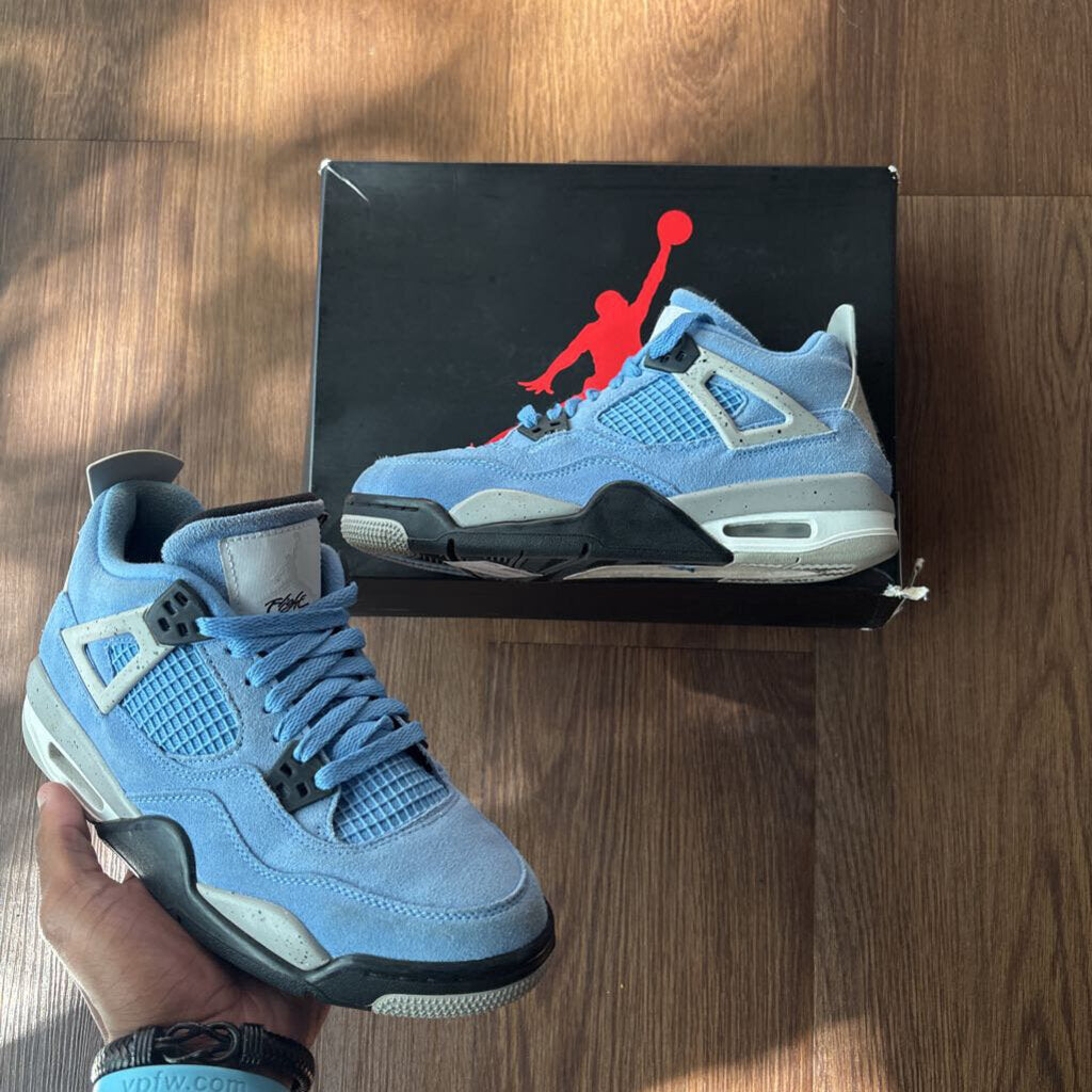JORDAN 4 UNC'S SZ 6.5
