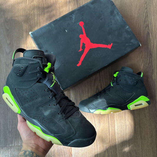 JORDAN 6 ELECTRIC GREEN SZ 12
